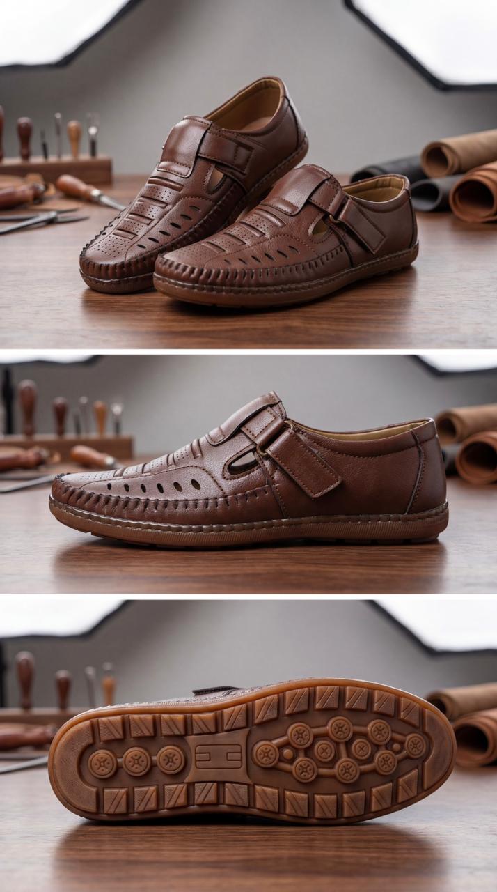 Men's Flexible Sole Fisherman Sandals