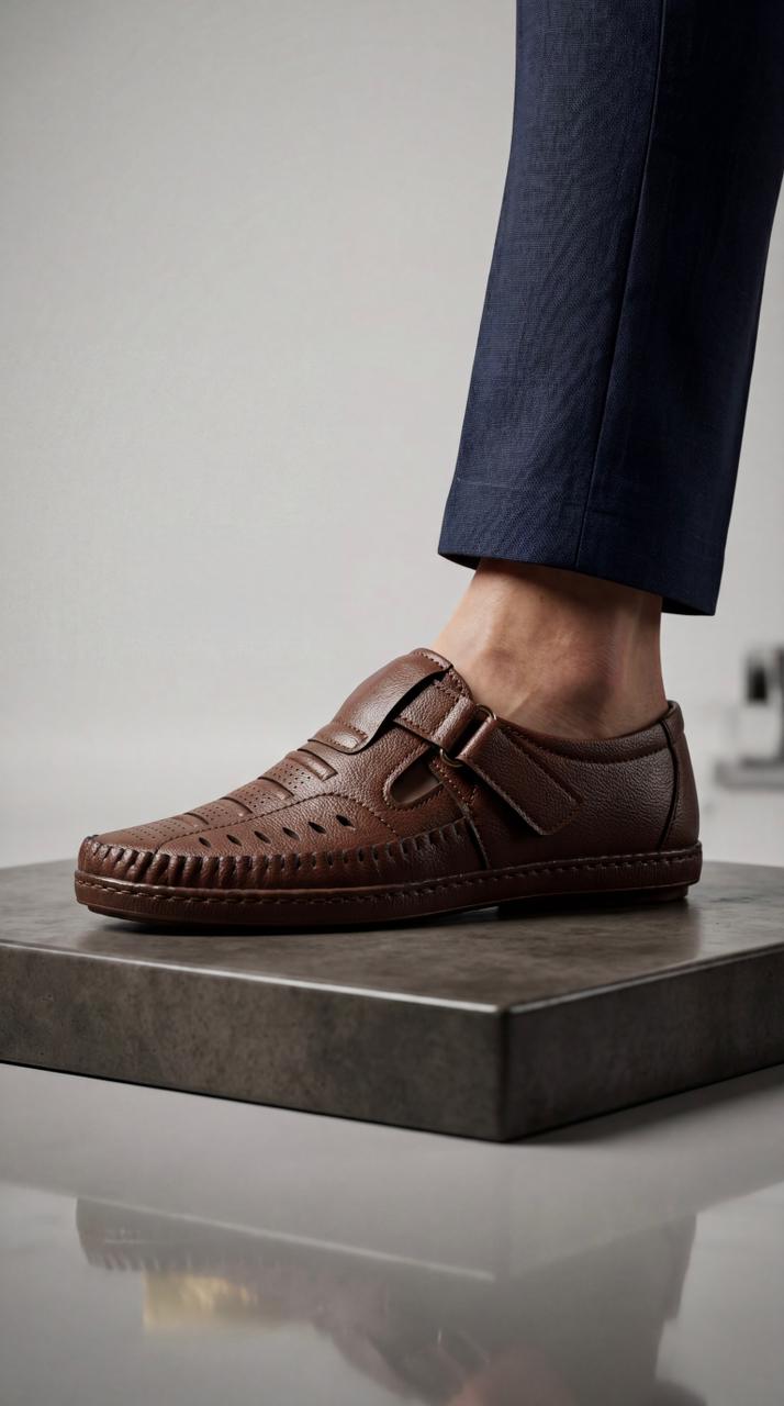 Men's Flexible Sole Fisherman Sandals